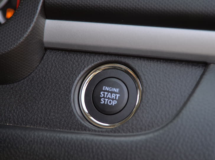 Along with the Keyless go system, the top trims get a push-button start as well.
