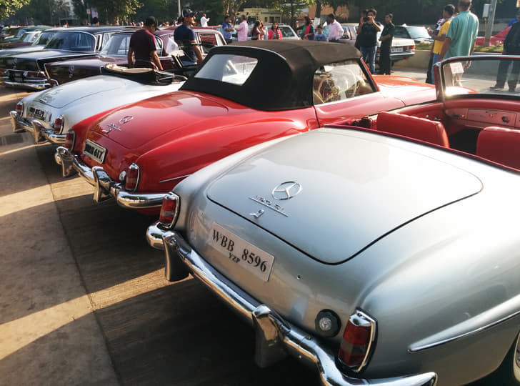2014 Mercedes Classic Car rally photo gallery