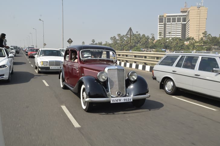 2014 Mercedes Classic Car rally photo gallery