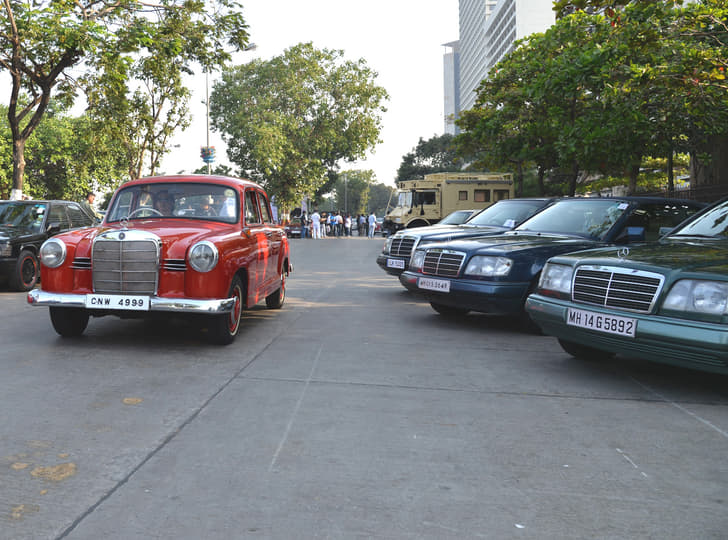 2014 Mercedes Classic Car rally photo gallery
