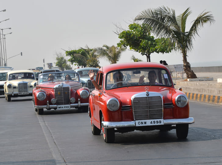 2014 Mercedes Classic Car rally photo gallery