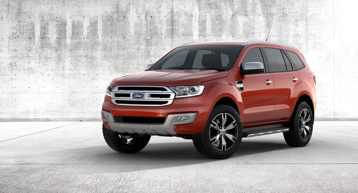 New Ford Endeavour photo gallery