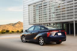 Toyota Mirai fuel-cell vehicle photo gallery