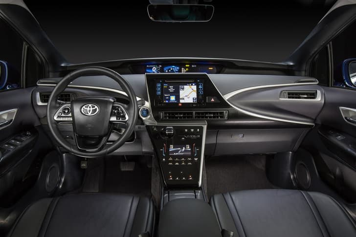 Toyota Mirai fuel-cell vehicle photo gallery