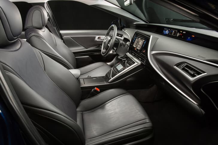 Toyota Mirai fuel-cell vehicle photo gallery