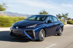 Toyota Mirai fuel-cell vehicle photo gallery