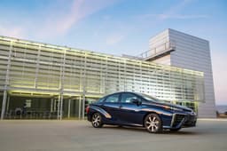 Toyota Mirai fuel-cell vehicle photo gallery