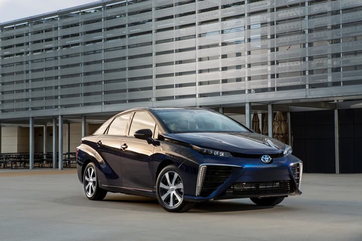 Toyota Mirai fuel-cell vehicle photo gallery
