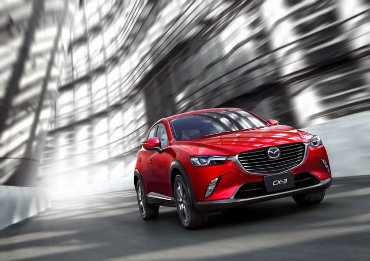 New Mazda CX-3 small SUV photo gallery