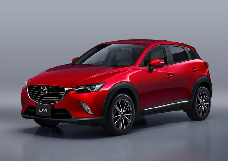 New Mazda CX-3 small SUV photo gallery