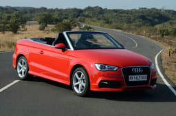 From the front especially, the resemblance to the A3 sedan is unmistakable. Minus two doors and a roof, of course.