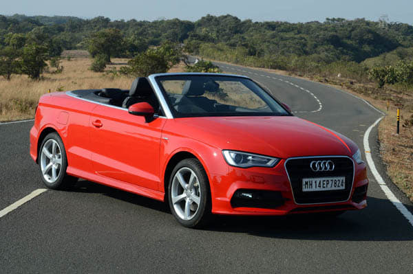 From the front especially, the resemblance to the A3 sedan is unmistakable. Minus two doors and a roof, of course.