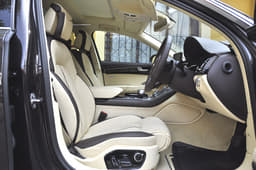 Front seats offer a plethora of adjustments and should keep most frames very comfortable. Our car was fitted with an optional massaging seat for the driver.