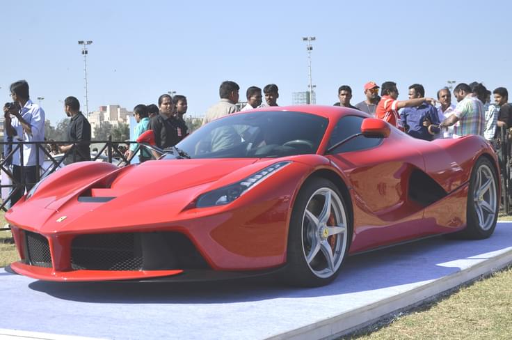 The star of the show was the LaFerrari. The star of the show was the LaFerrari.