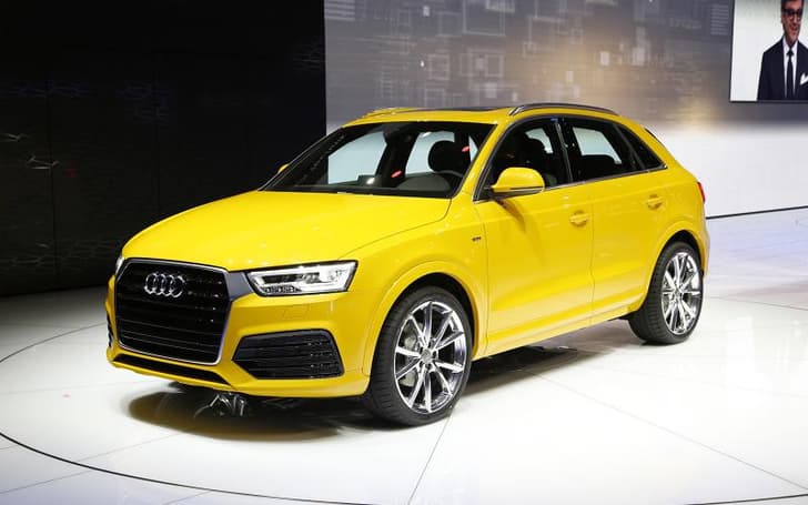 Audi Q3 facelift. 