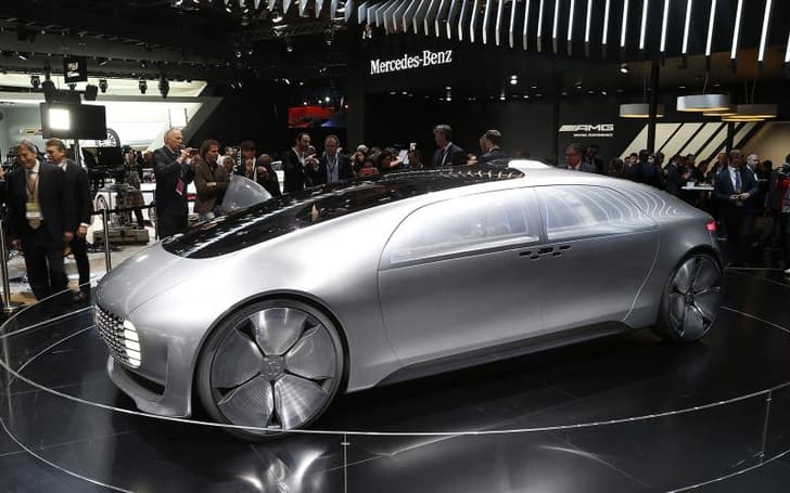 Mercedes F015 Luxury in Motion concept. 