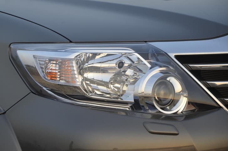 Smoked-headlamp and tail-lamp inserts exclusive to this trim.