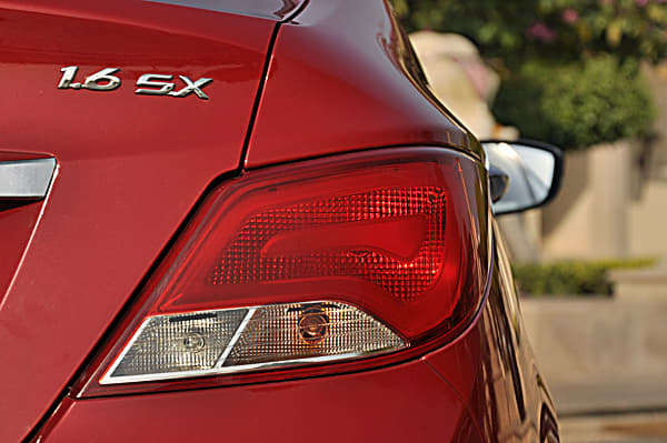 At the rear, streaks on the tail-lights give it a faux LED effect. 