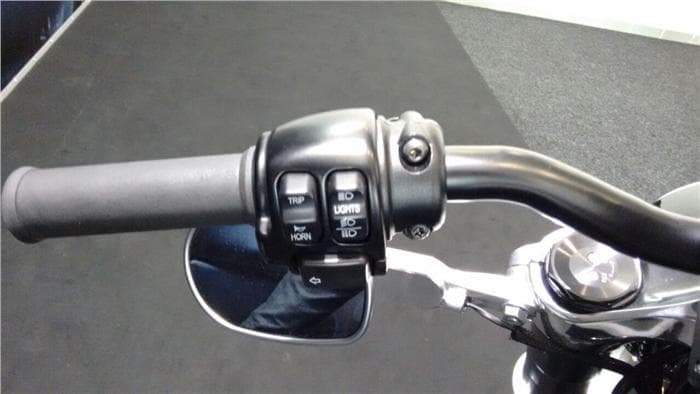 Switchgear very Harley-Davidson like on the Project LiveWire motorcycle.