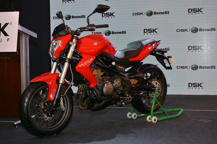 The Benelli TNT 300 - launched at Rs 2.83 lakh (ex-showroom, Delhi).