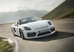 2015 Porsche Boxster Spyder photo gallery