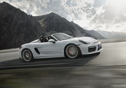 2015 Porsche Boxster Spyder photo gallery