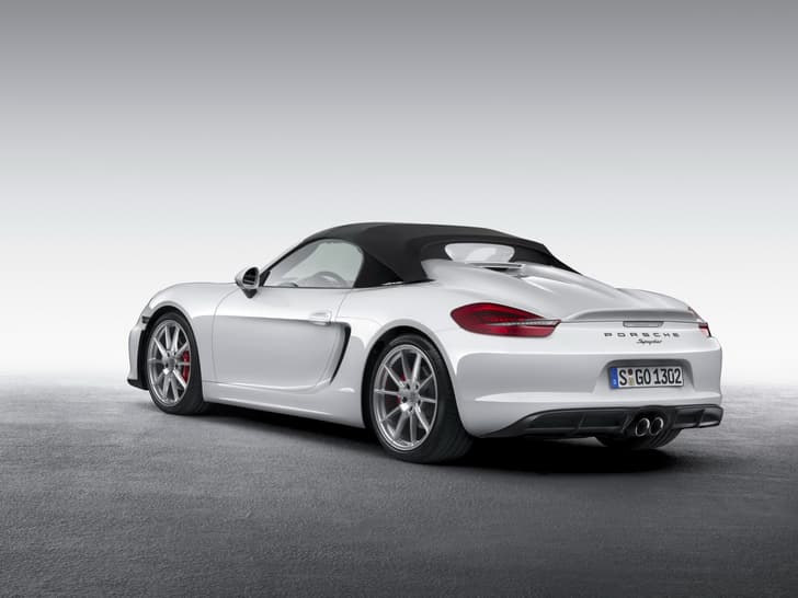 2015 Porsche Boxster Spyder photo gallery