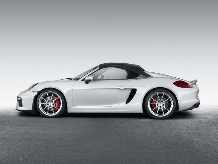 2015 Porsche Boxster Spyder photo gallery