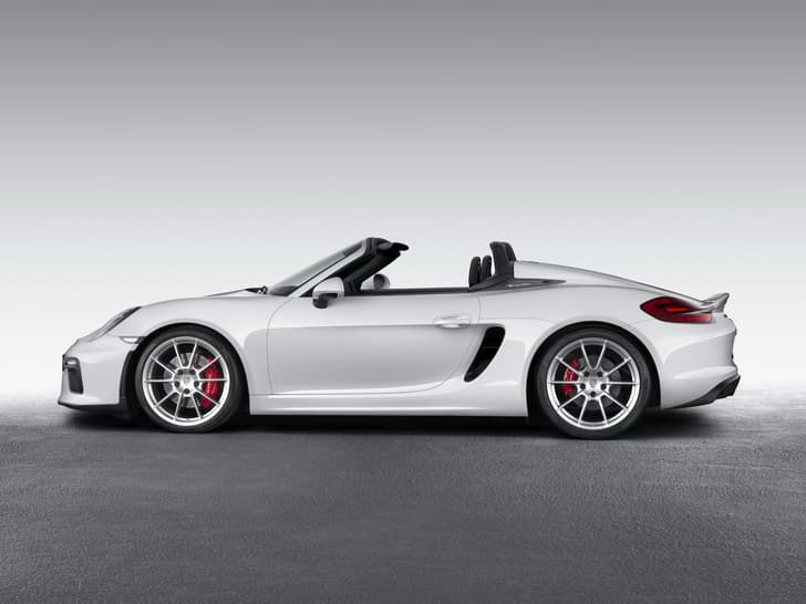 2015 Porsche Boxster Spyder photo gallery