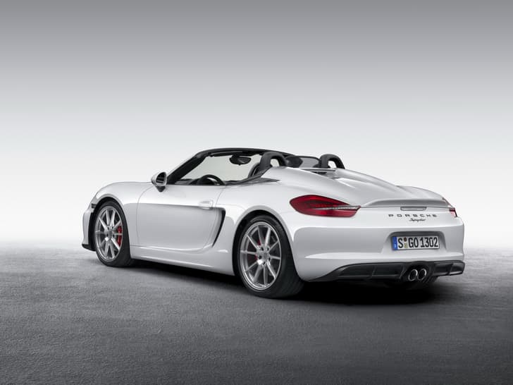 2015 Porsche Boxster Spyder photo gallery