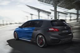 Peugeot 308 R Hybrid concept photo gallery