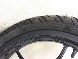 Dual purpose tyres for the Adventure Sport models. 