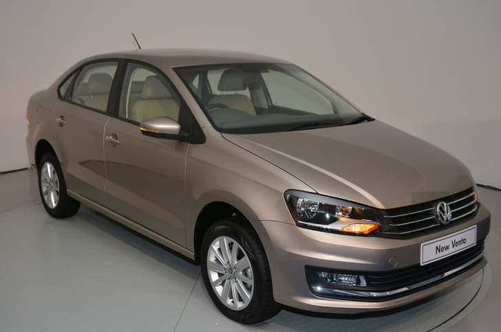 Volkswagen Vento facelift photo gallery