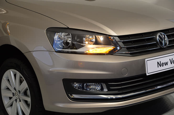Volkswagen Vento facelift photo gallery