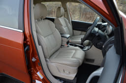 Seats get new beige leather upholstery while W10 versions also feature electric driver's seat adjust.  