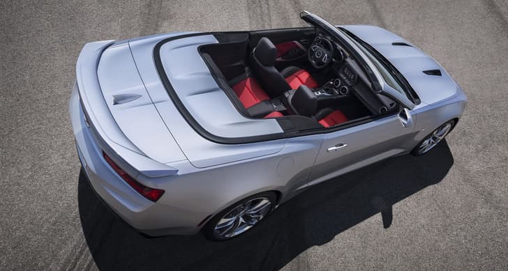 New Chevrolet Camaro convertible photo gallery