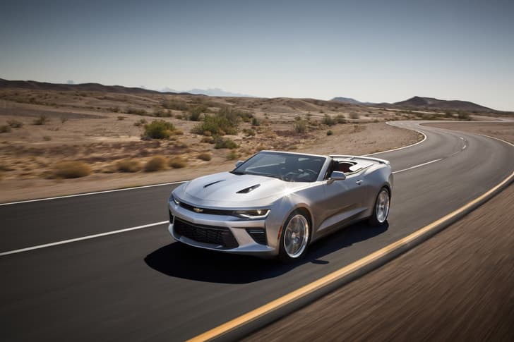New Chevrolet Camaro convertible photo gallery