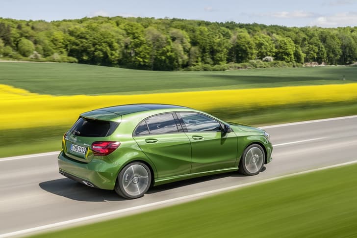 Mercedes Benz A-Class facelift photo gallery