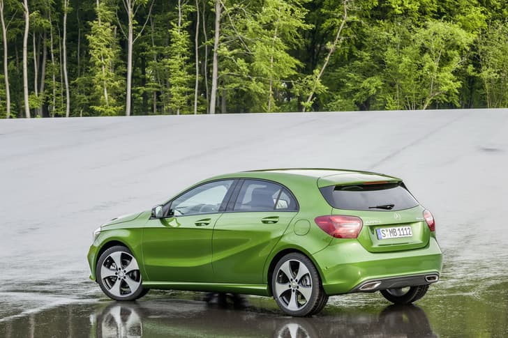 Mercedes Benz A-Class facelift photo gallery