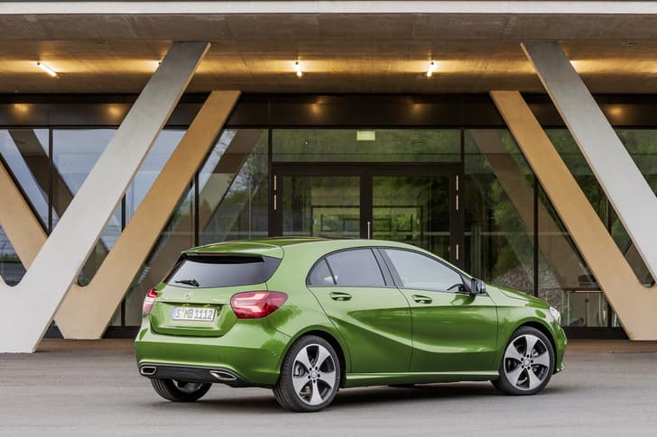 Mercedes Benz A-Class facelift photo gallery