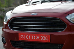 The chrome grille will only be offered on the top spec Figo Aspire models.