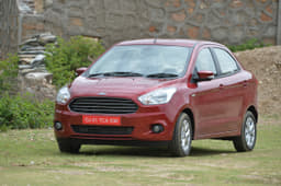 The new Ford Figo Aspire maintains company's corporate identity with the Aston Martin like grille and headlamps.