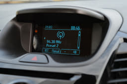 The audio system display is the same as on the EcoSport but gets the addition of features like the Ford MyKey system.