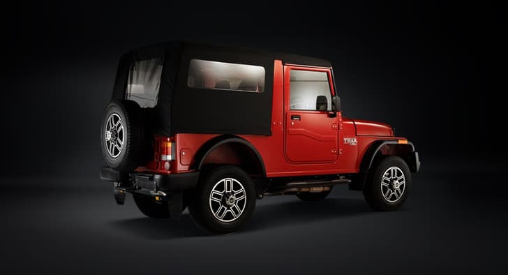 Mahindra Thar facelift photo gallery