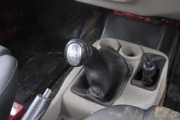 The five-speed manual gearbox is the same as before...