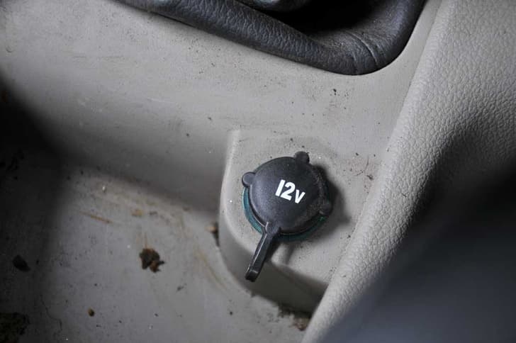 Power socket is a handy feature.