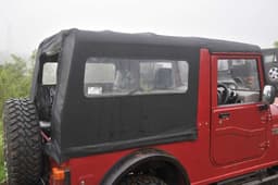 The soft-top is new and made of a different material with better finish and a noticeable forward slant.