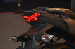 An 'X' shaped tail light adds to the sharp look.