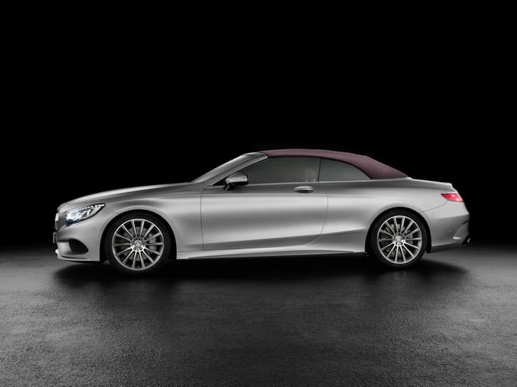 Mercedes S-Class cabriolet photo gallery