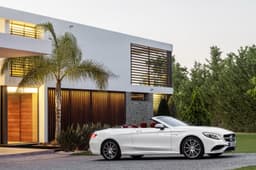 Mercedes S-Class cabriolet photo gallery